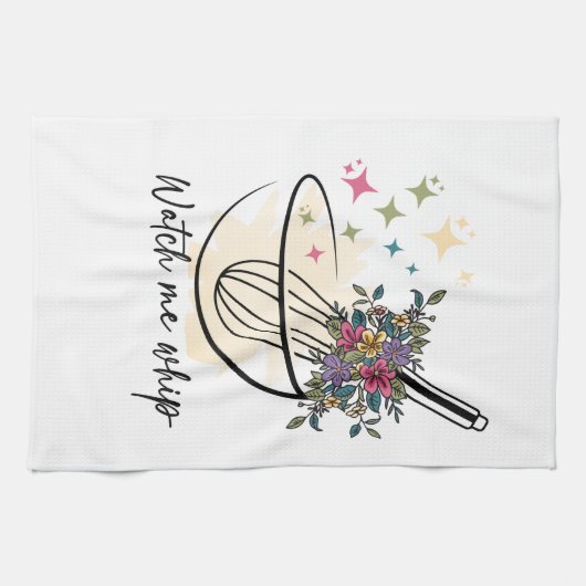 鞭を見る キッチンタオル (横)