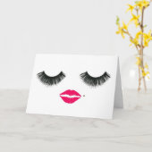 鞭 カード (黄色い花)