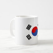 韓カッコいい国国旗 コーヒーマグカップ (正面左)