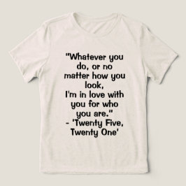 韓ドラ(韓国ドラマ)恋愛の名言 トライブレンドTシャツ