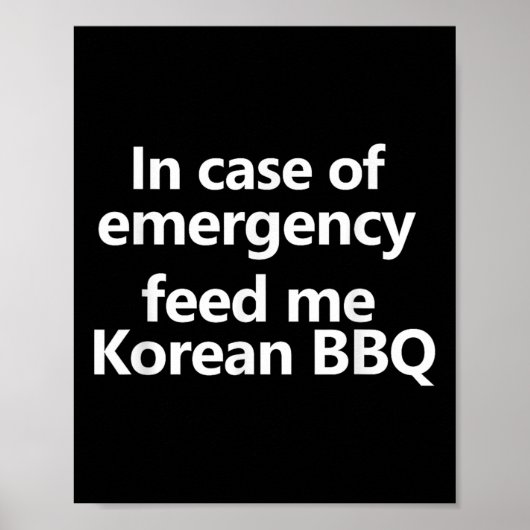 韓国おもしろいBbqグルメアジア文化愛好家K ポスター (正面)