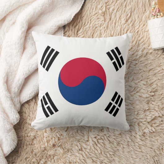 韓国のアメリカの蒙古枕に関する国旗 クッション (ブランケット)