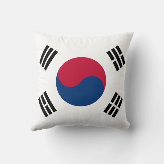 韓国のアメリカの蒙古枕に関する国旗 クッション (裏面)