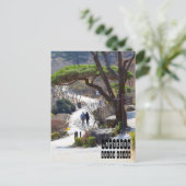 韓国のガピョン ポストカード (スタンド正面)