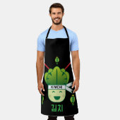 韓国のキムチ 健康的なキャベツの食べ物 プロバイオティクス 4月 エプロン (着用した状態)