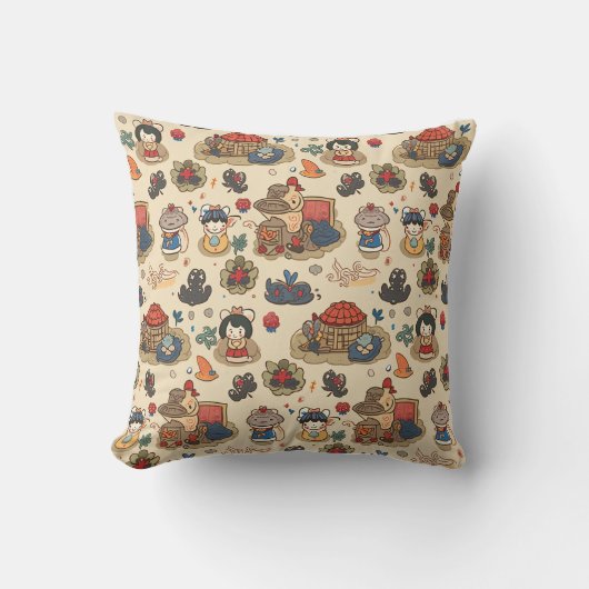 韓国のクッション クッション (正面)