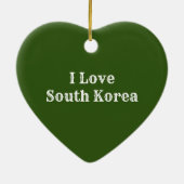 韓国のクリスマス装飾が大好き セラミックオーナメント (裏面)