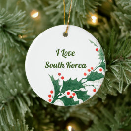 韓国のクリスマス装飾が大好き セラミックオーナメント