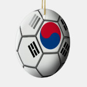 韓国のサッカーのオーナメント セラミックオーナメント (右)