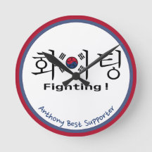 韓国のサッカー応援旗サポーター