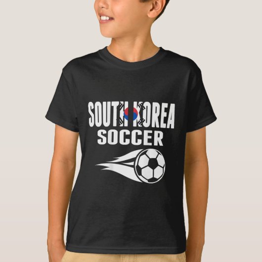 韓国のサッカー応援Tシャツ 韓国のサッカーファン Tシャツ (正面)