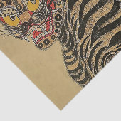 韓国のストライプのタイガー・ミヌワ 薄葉紙 (詳細)