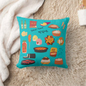 韓国のスールフード装飾用クッション クッション (ブランケット)