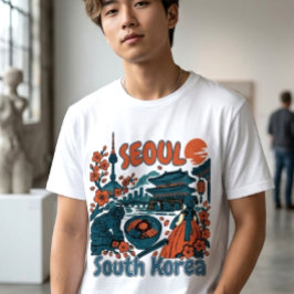 韓国のソウルへの旅 Tシャツ