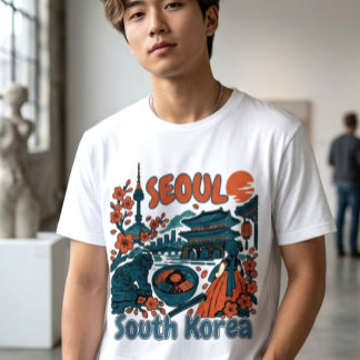 韓国のソウルへの旅 Tシャツ