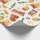 韓国のソウルフードかわいい ラッピングペーパー (角)