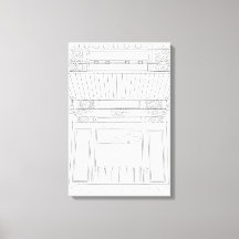 韓国のソウル 成恩亭陵墓の塗り絵