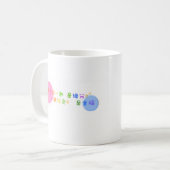 韓国のバニー001 コーヒーマグカップ (正面左)