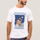 韓国のバーベキューを食べたら悲しくなくなった Tシャツ (正面)