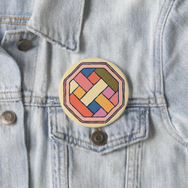 韓国のパタ伝統的ーン・アーツ・ボタン 缶バッジ