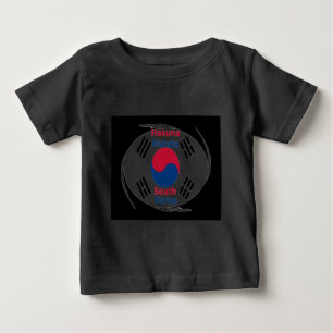 韓国のビーズ:平和のメッセージ ベビーTシャツ