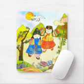 韓国のベビーの最初誕生日のマウスパッド マウスパッド (マウス)