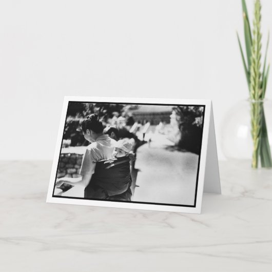 韓国のベビー カード (正面)