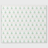 韓国のメリークリスマスツリー메리 크리스마스 ラッピングペーパー (フラット)