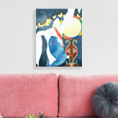 韓国のモンクダンス、スンムー キャンバスプリント (インサイチュ (リビング))