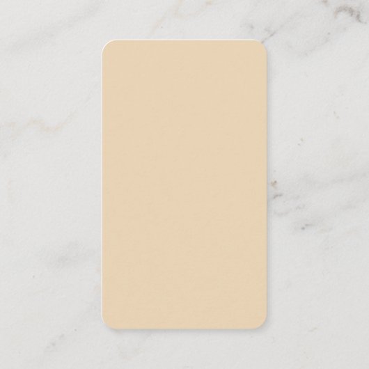 韓国のレストランビジネスカード 名刺 (裏面)