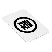 韓国の中国7 Seven 칠 【中国】ハングル マグネット (右側)