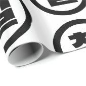 韓国の中国7 Seven 칠 【中国】ハングル ラッピングペーパー (ロールコーナー)