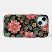 韓国の伝統パターンケース(iPhone) iPhone 15ケース (裏面横)