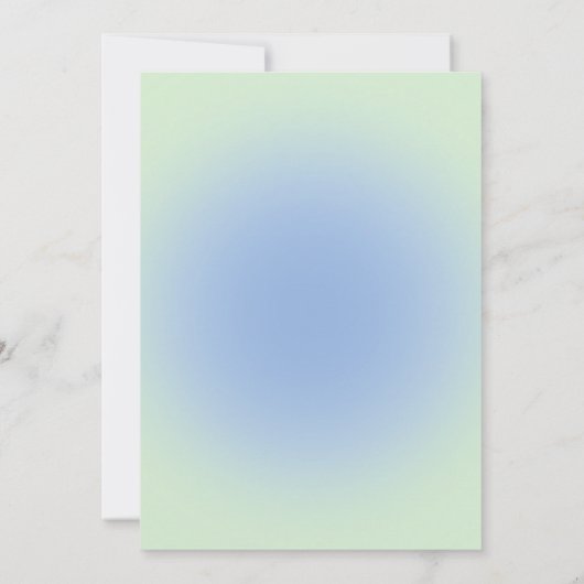 韓国の伝統的な初誕生日カード 招待状 (裏面)