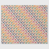 韓国の伝統的ラッキーコイン財布ラッピング紙 ラッピングペーパー (フラット)