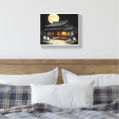 韓国の伝統的家 キャンバスプリント (インサイチュ (寝室))