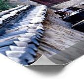 韓国の伝統的家 ポスター (角)