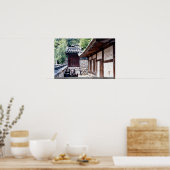 韓国の伝統的家 ポスター (キッチン)