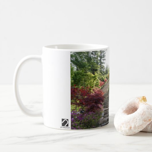 韓国の写真でデザイン、印刷 コーヒーマグカップ (ドーナツ)