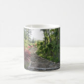 韓国の写真でデザイン、印刷 コーヒーマグカップ (中央)