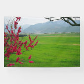 韓国の写真でデザイン、印刷 横断幕 (横)