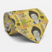 韓国の勝たれた通貨50000のバージョン2 ネクタイ (ロール)