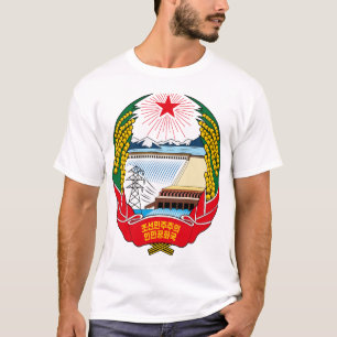 韓国の北の紋章 Tシャツ