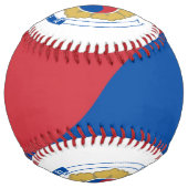 韓国の国旗とコート・オブ・アームズ愛国心 ソフトボール (正面)