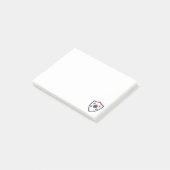 韓国の国旗のメモ ポストイット (アングル)