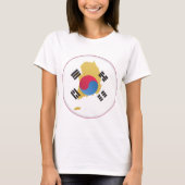 韓国の国旗色 Tシャツ (正面)