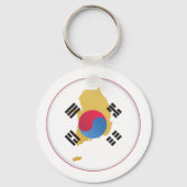 韓国の国旗 キーホルダー (正面)