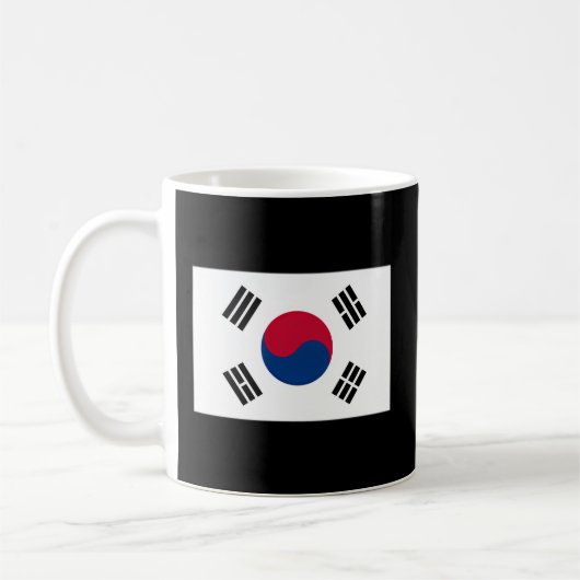 韓国の国旗 コーヒーマグカップ (左)