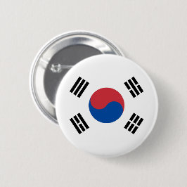 韓国の国旗 缶バッジ