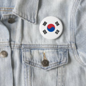 韓国の国旗 缶バッジ (インサイチュ)